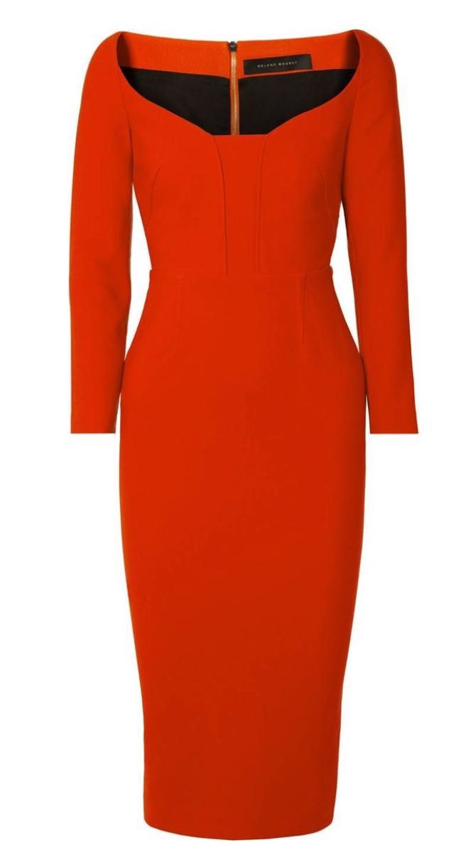Рокля Roland Mouret, миди дължина, M - L