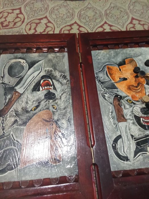 Нарды ручной работы