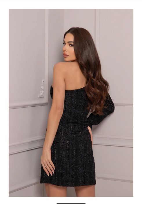 Black angel dress - DENIZZIA COUTURE