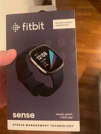 Fitbit Sense Negru ECG 6 luni Fitbit Premium! | Nou Sigilat