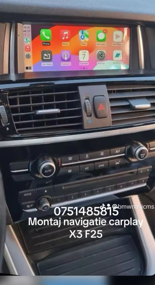 Navigatii cu CarPlay BMW