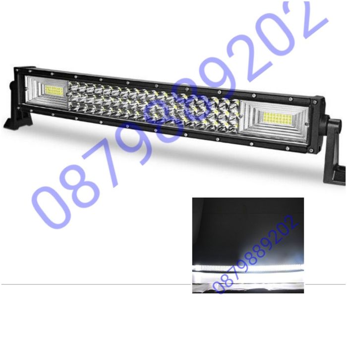 ЛЕД бар 7D 55см 324W,10-30v