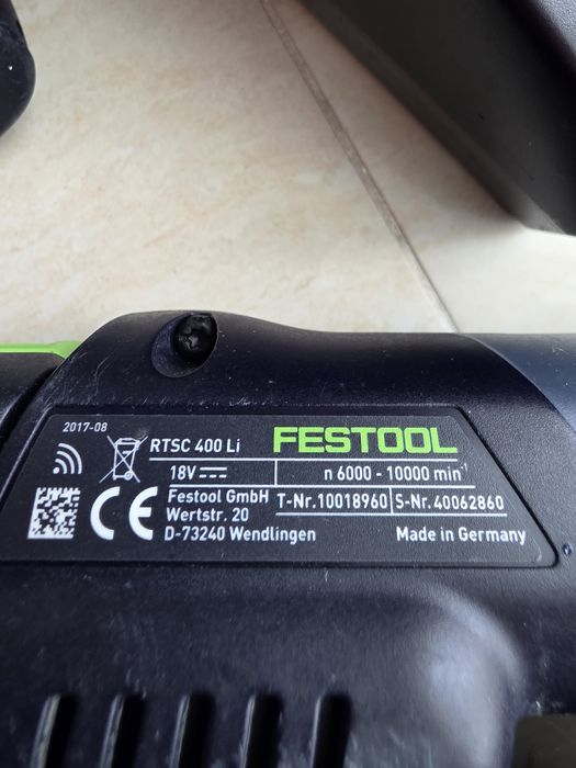 Masina de slefuit Festool RTSC 400