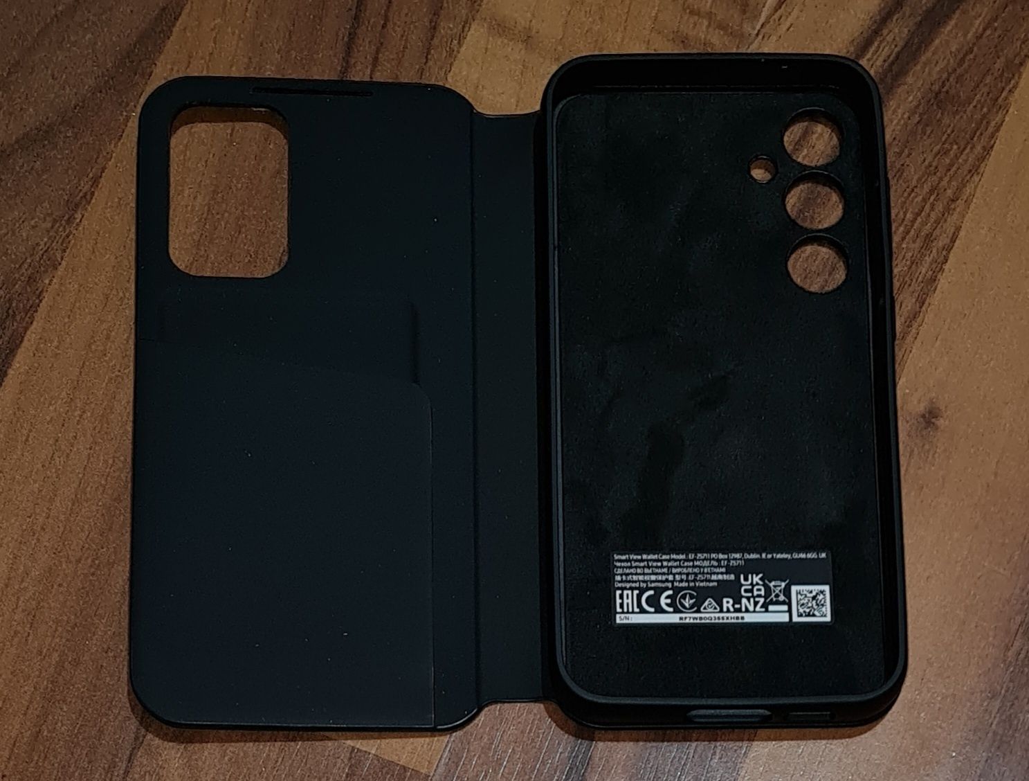 Husa flip activa originala Samsung Smart View Wallet Case S23 FE S711