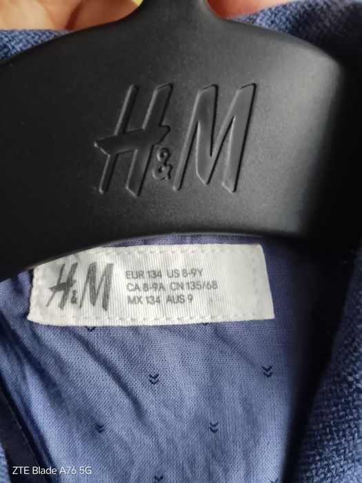 Сако за момче h&m 134 от лен