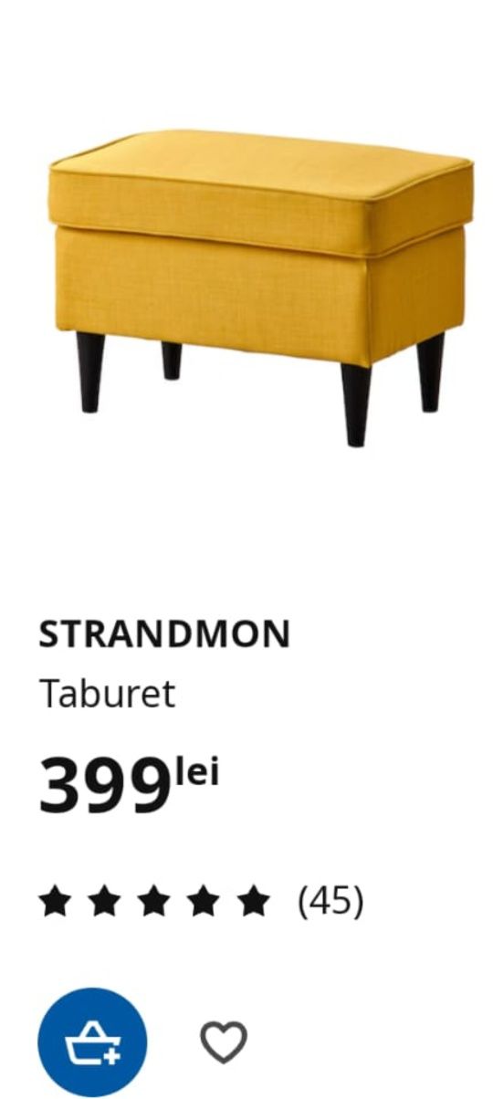 Taburet ikea STRANDMON