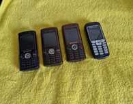 Telefon cu butoane Sony Ericsson cu incarcator