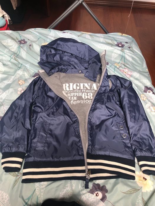 Haină 2 fețe băieți+ Bluza 6 ani