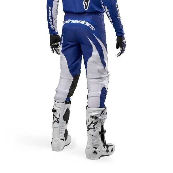 Мотокрос панталон за мотор  ALPINESTARS Fluid Corsa  colour blue/white