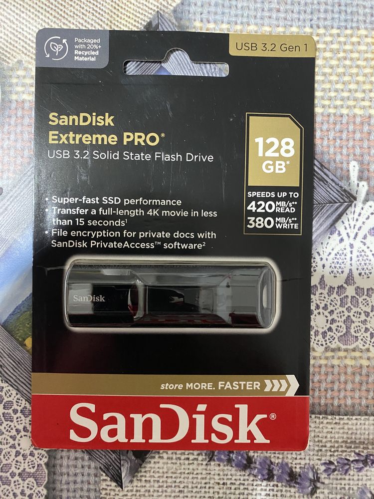 SanDisk Extreme PRO® USB 3.2 Solid State Flash Drive