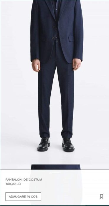 Vând costum bărbătesc, mărimea 46 (S)