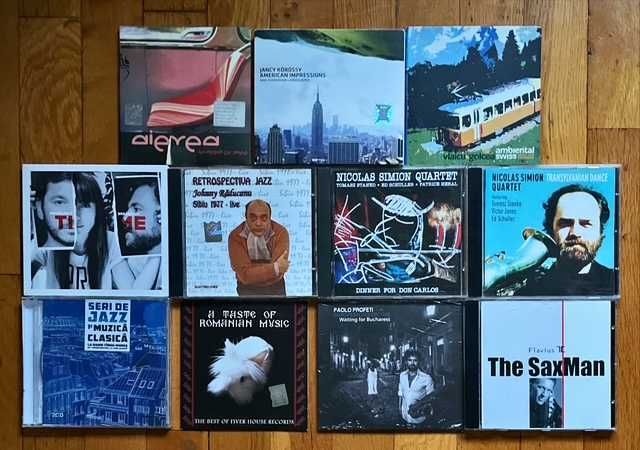 CD electro, jazz & folk: Aievea, Körössy, N. Simion, Alifantis, Bertzi