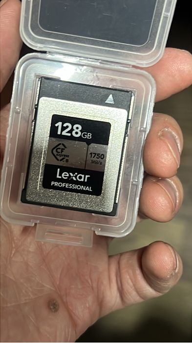 Lexar 128гб профессиональная память CFexpress type B серии Silver