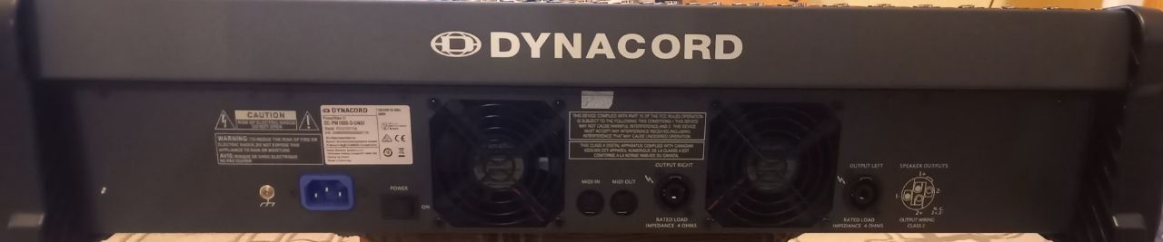 Продаётся микшерный пульт DYNACORD Power Mate 1600   новый в упаковке