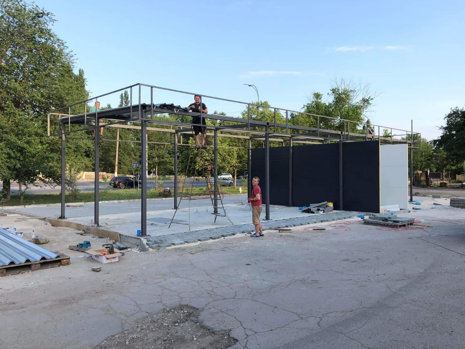 Vând structurii metalice pentru spălătorie auto nu necesita avans
