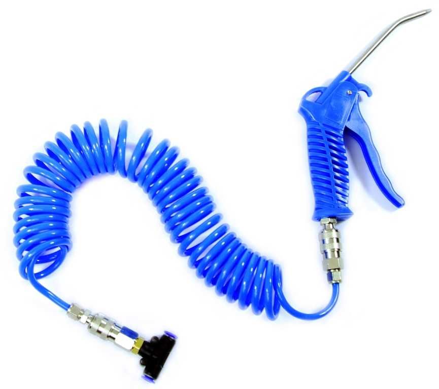 Pistol de Suflat Aer pentru Curatare, Furtun 5m