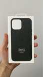 Husa Iphone 14 Piele Neagra Originala