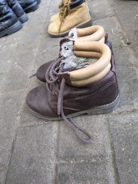 Vând bocanci piele 24-30