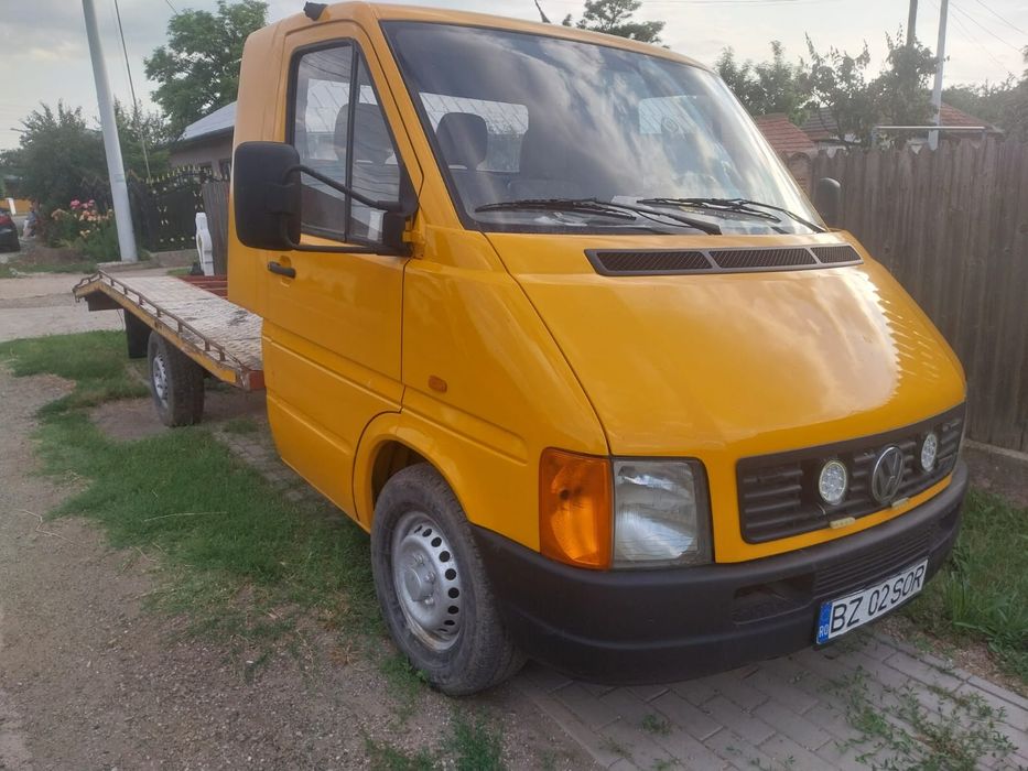 Vw Lt - 2,5 Tdi - Platforma auto - Tractări auto/Sprinter, Remorcă
