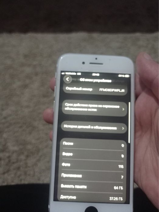 IPhone SE 2020 xotirasi 64yomkist 76