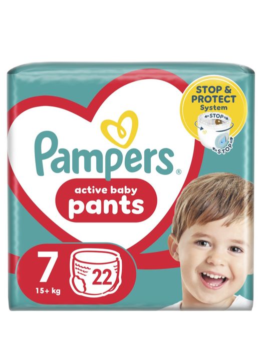 Pampers nr 7 22 de bucăți