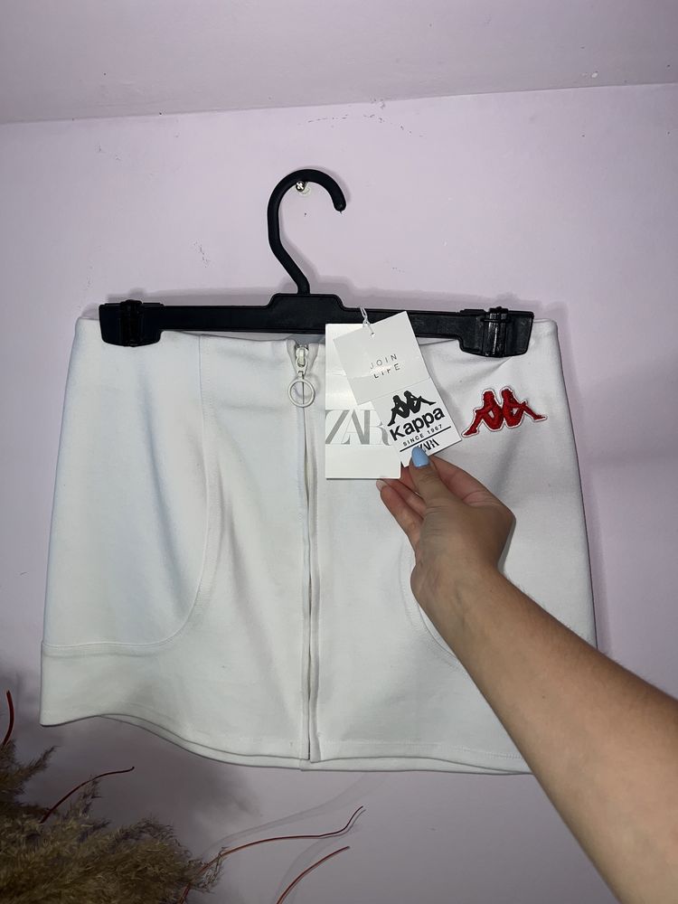 Fusta ZARA x KAPPA, originala, mărimea M