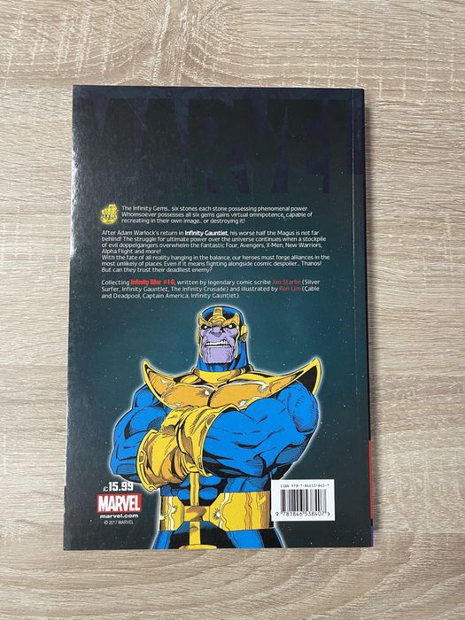 Marvel the Infinity War Infinite Collection comic book