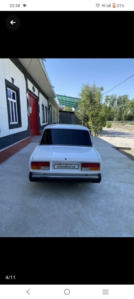 2107 metan gaz 2008 yil harajati yoq