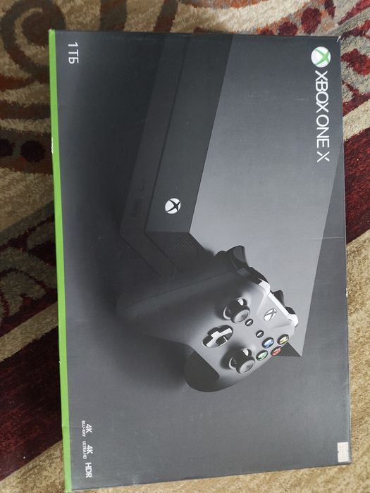 Xbox one x с двумя джойстиками