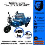 Triciclu electric Thor City Eco 2 new model fara permis