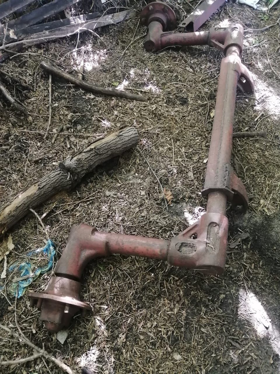 Вилка бдт со ступицами