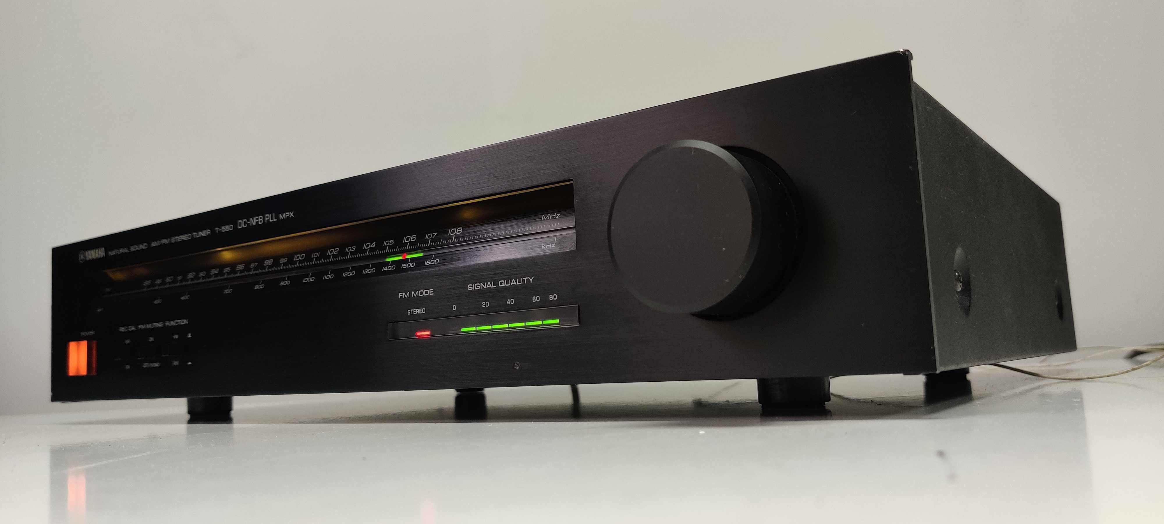 Yamaha T 550 muzica tuner FM muzica radio vintage colectie muzica