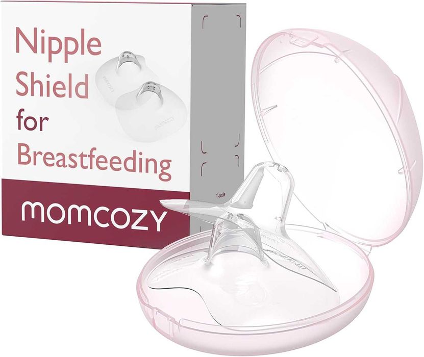 Накрайници за зърна Momcozy Contact, 100% силикон за хранителни цели