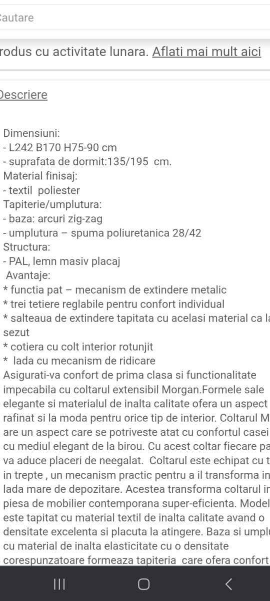Colțar extensibil 10/10