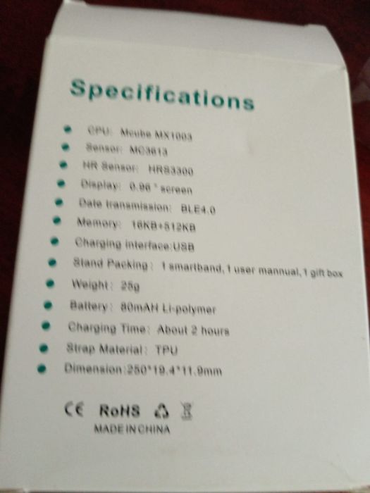 Brățară fitness Smartband