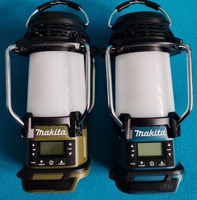 Radio cu felinar Makita, 18V (lama camping cu radio)