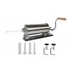 Aparat de umplut Carnati Elefant KY-2006PA, 3 kg, inox, Orizontal
