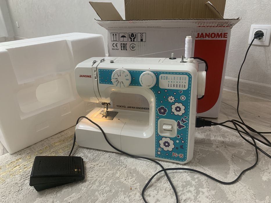 JANOME PS-15 — отличная для новичков