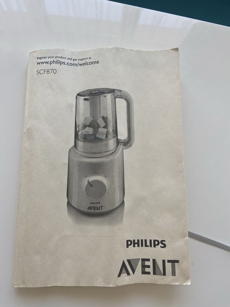 Уред за готвене на пара Philips Avent 2in1