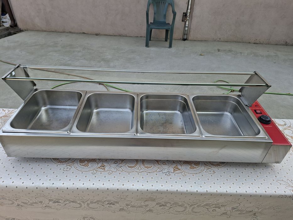 Vitrină calda friteuza