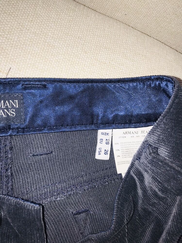 Pantaloni catifea Armani