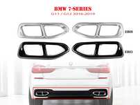 Autocolante Double Tips Ornament Tobe Evacuare Auto BMW 7 G11 G12