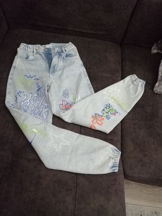 Джинсы Bershka denim jogger