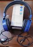 Căști bluetooth Clip Sonic TES 148G - gri și albastre