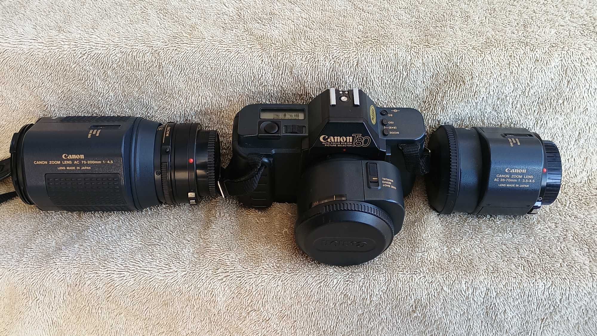 Aparat foto pe film Canon T80