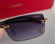 Ochelari de soare Cartier Horn purpuriu