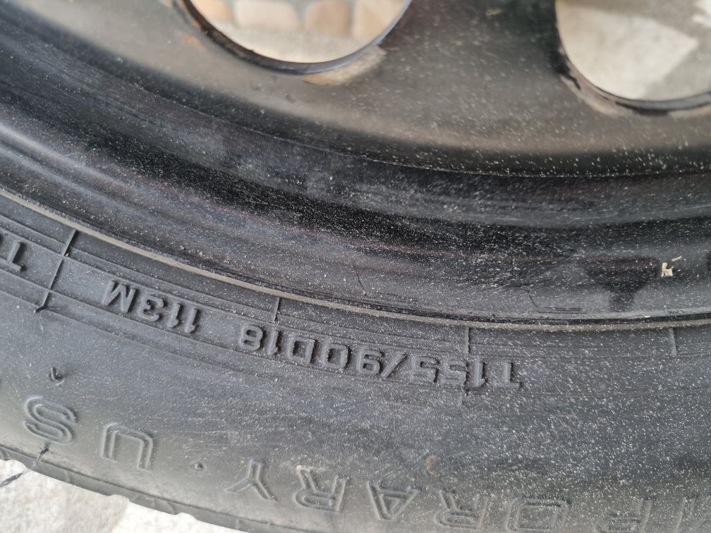 Резервна гума патерица за Mercedes Ml ot 2010godina  155/90/18