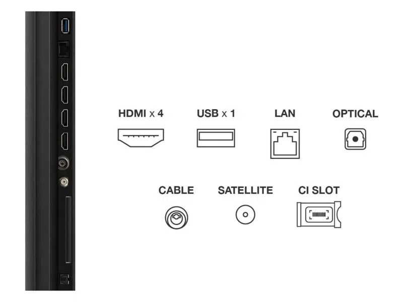 Телевизор TCL 55C7K QD-Mini LED Google TV 144 Гц