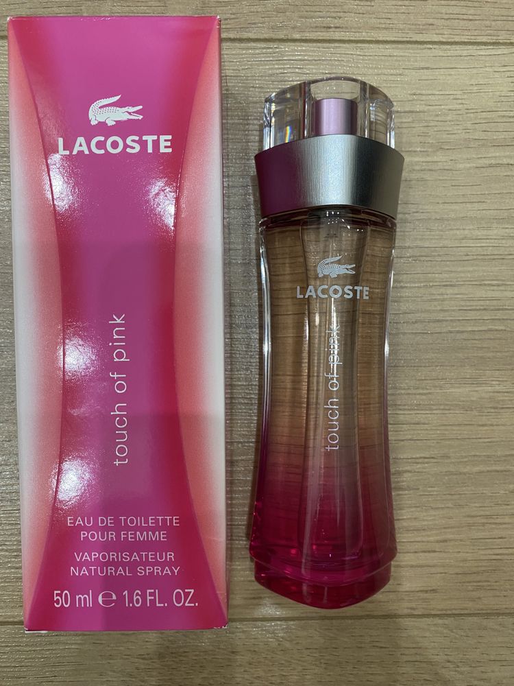 Лакост Lacoste Touch of Pink туалетная вода парфюм Отличный подарок)