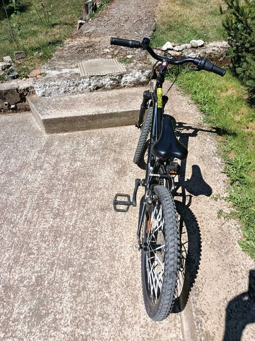 Bicicletă MTB Rockrider Explore 500 20" negru copii 120-135 cm